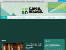 Tablet Screenshot of canabrasil.com.br